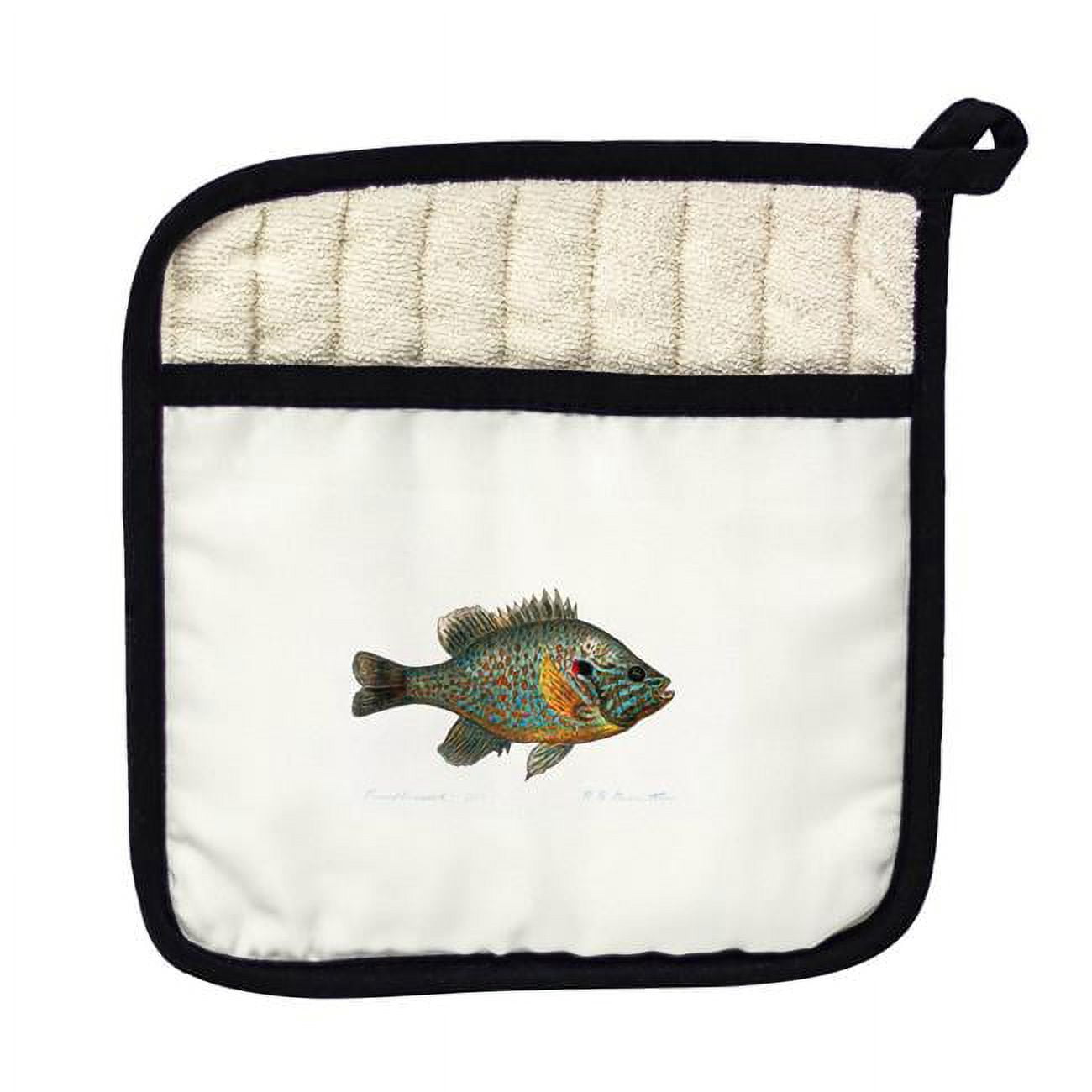 Picture of Betsy Drake PT021 Pumpkinseed Fish Pot Holder