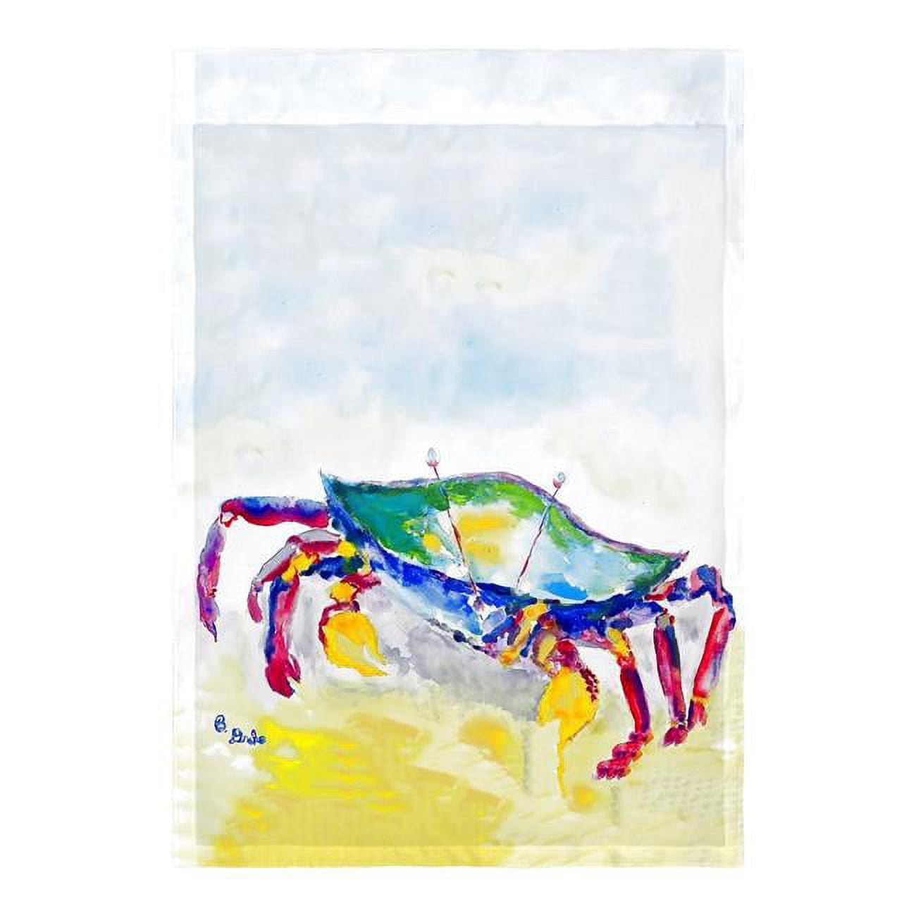 12.5 x 18 in. Crawling Crab Flag