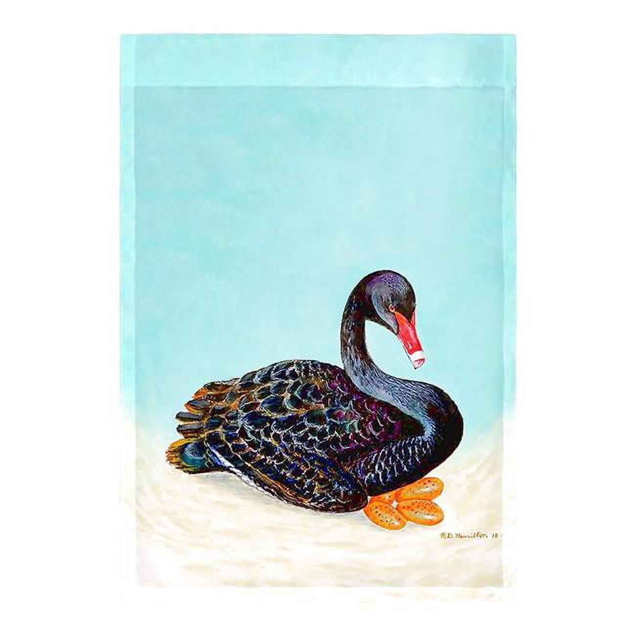 12.5 x 18 in. Black Swan Flag