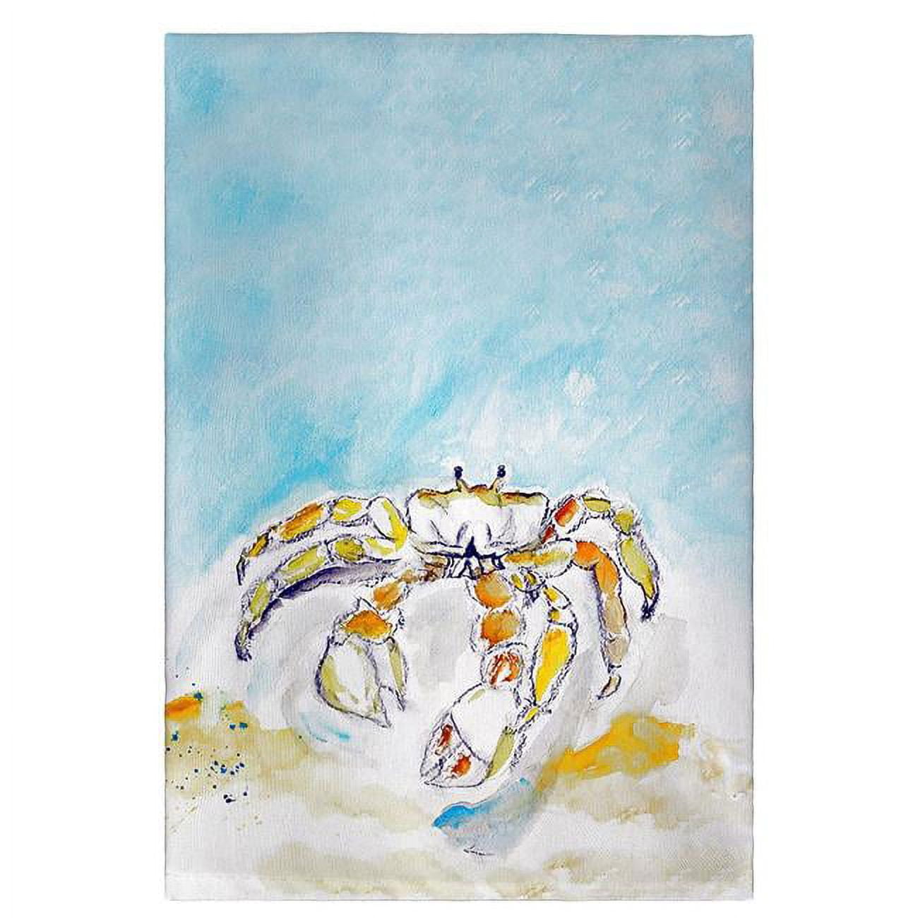 Picture of Betsy Drake GT717 Ghost Crab Guest Towel
