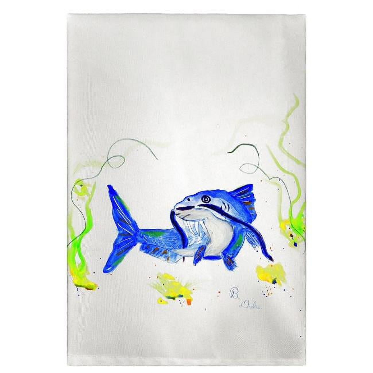 Picture of Betsy Drake GT741 Betsys Catfish Guest Towel