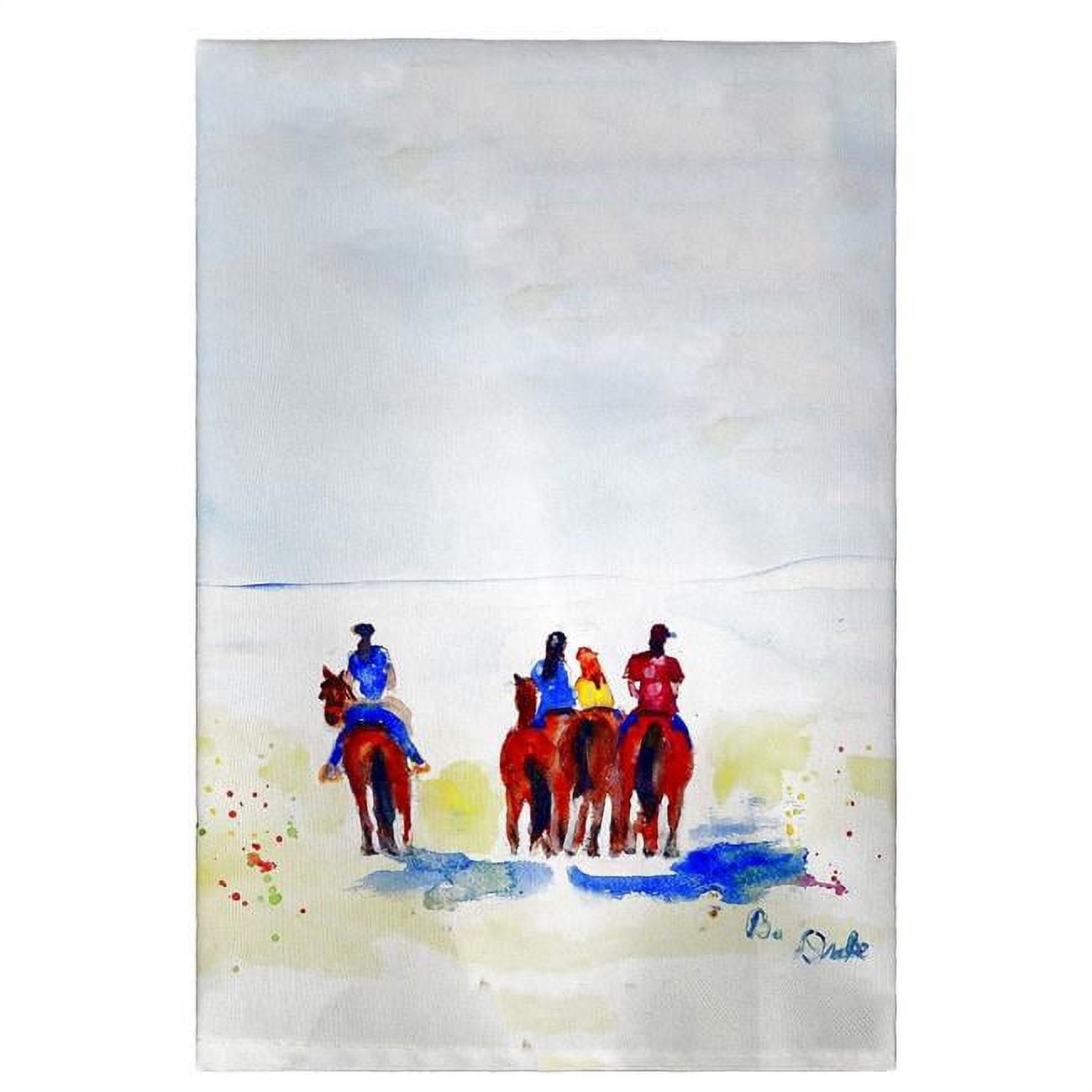 Picture of Betsy Drake GT892 Beach Riders Guest Towel