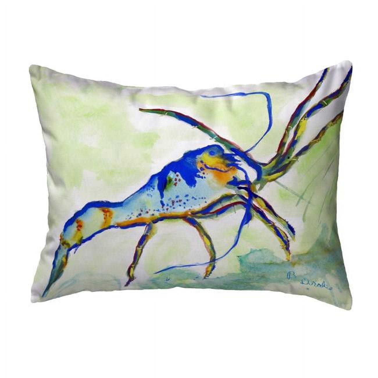 11 x 14 in. Florida Lobster Small No-Cord Pillow
