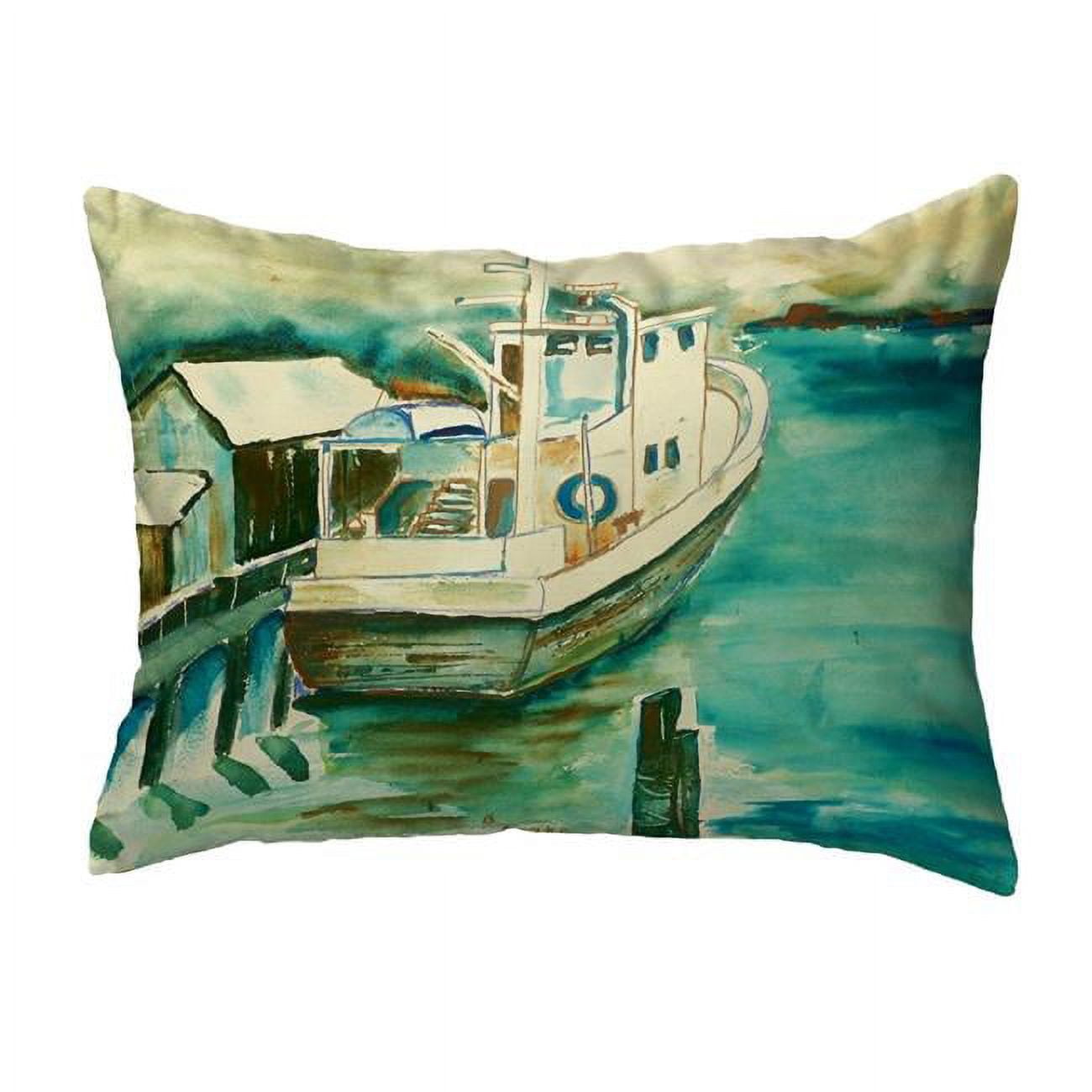 11 x 14 in. Oyster Boat Small No-Cord Pillow