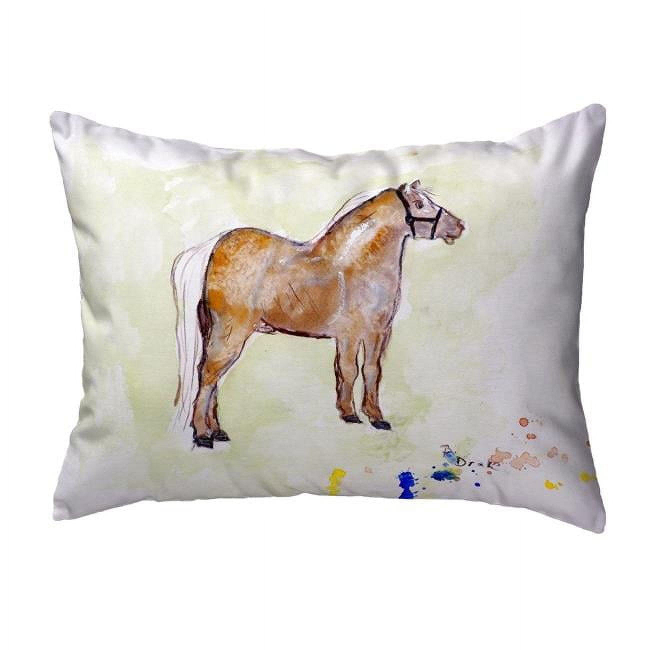 11 x 14 in. Shetland Pony Small No-Cord Pillow