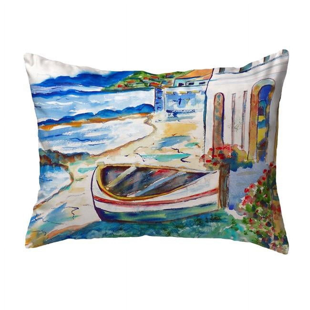 11 x 14 in. Sicilian Shore Small No-Cord Pillow