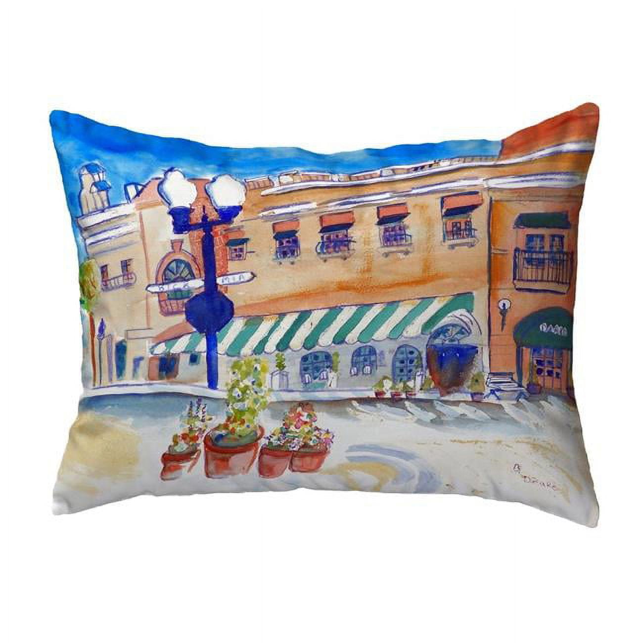 11 x 14 in. Canal Street Small No-Cord Pillow