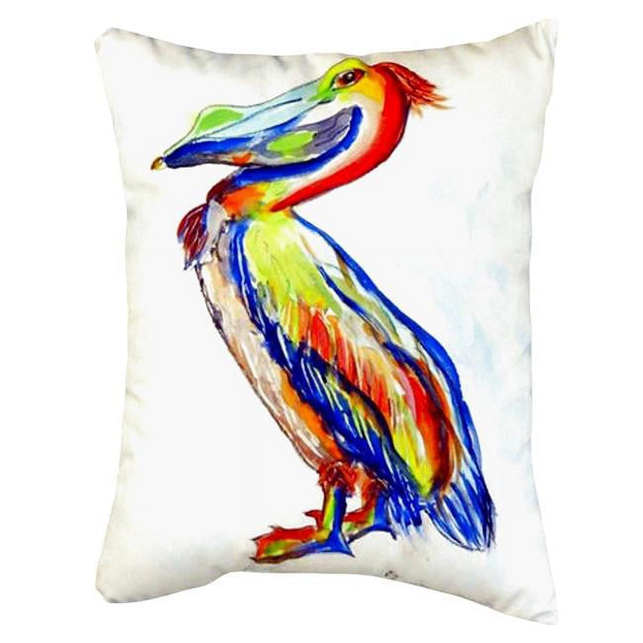 11 x 14 in. Sylvester Pelican Small No-Cord Pillow