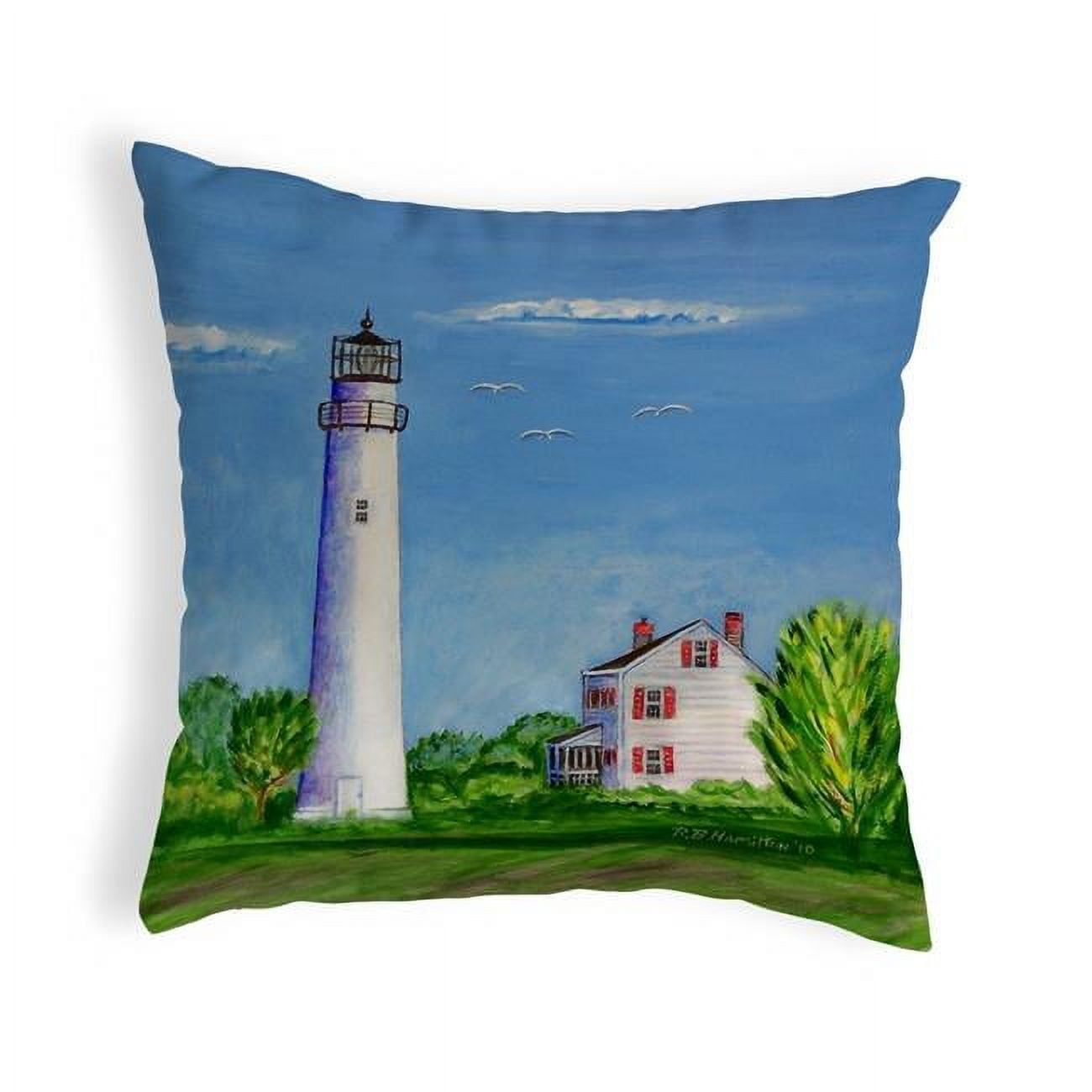 12 x 12 in. Fenwick Island Light House Pillow