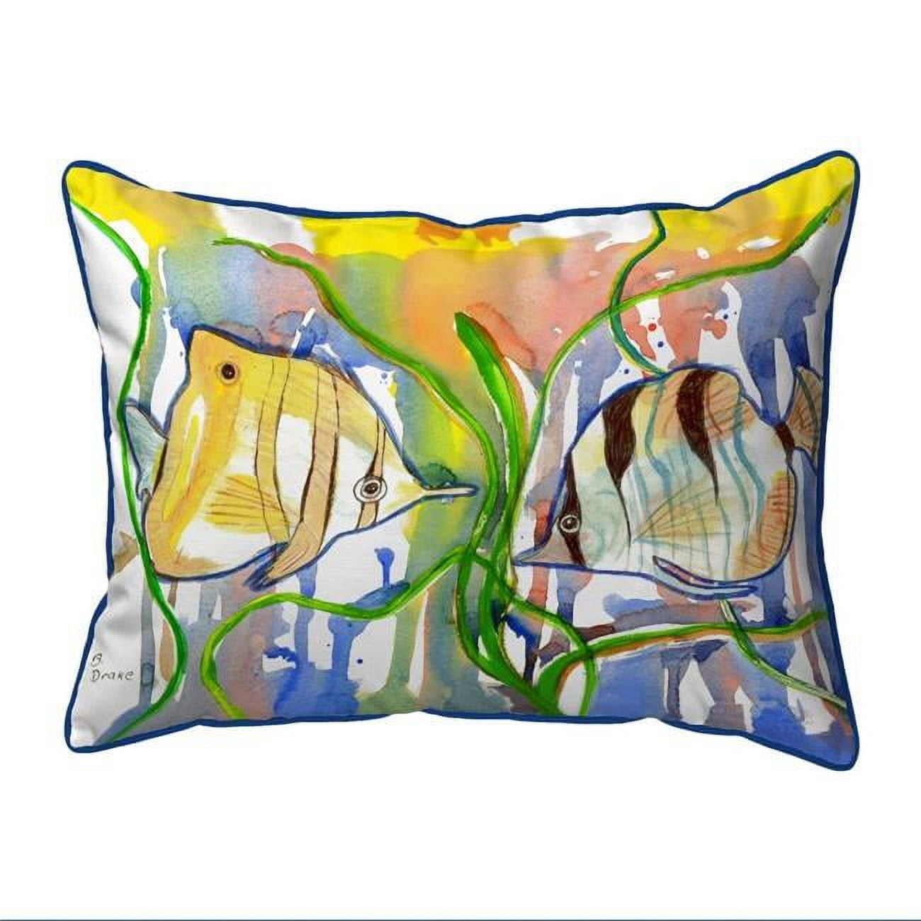 20 x 24 in. Angel Fish Extra Large Zippered Pillow