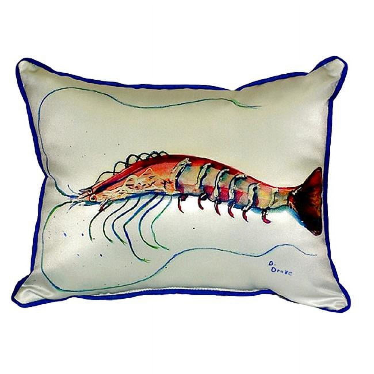 16 x 20 in. Betsys Shrimp Large Indoor & Outdoor Pillow