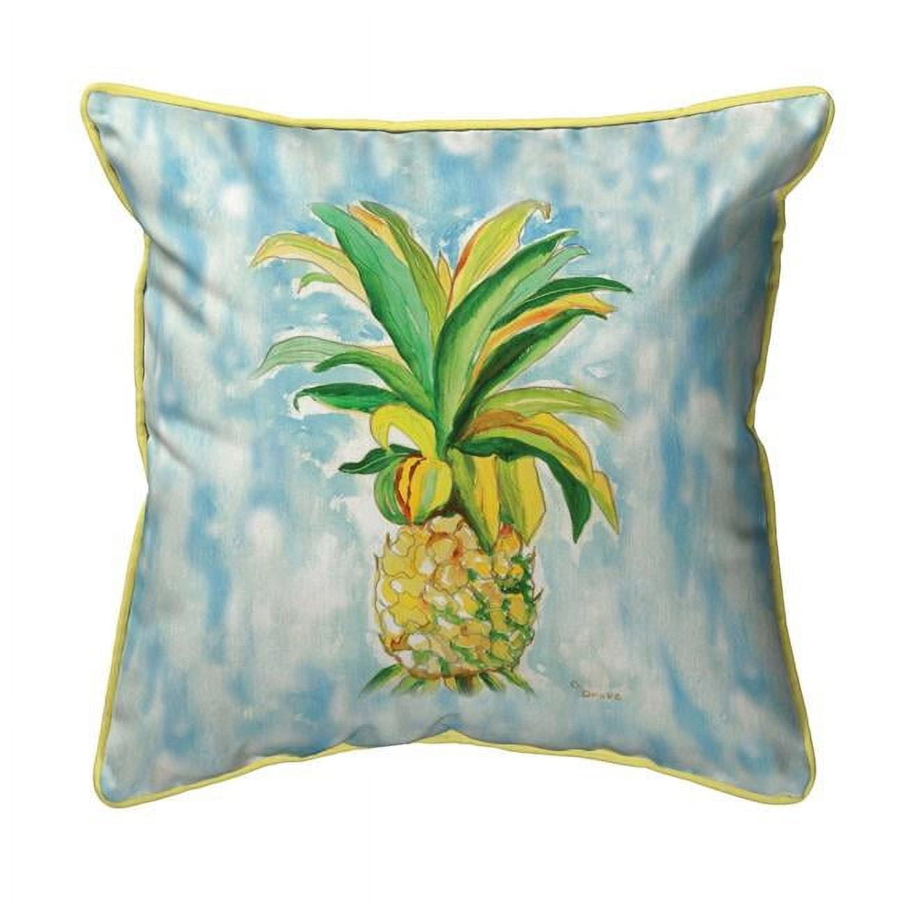 22 x 22 in. Pineapple Extra Large Zippered Pillow