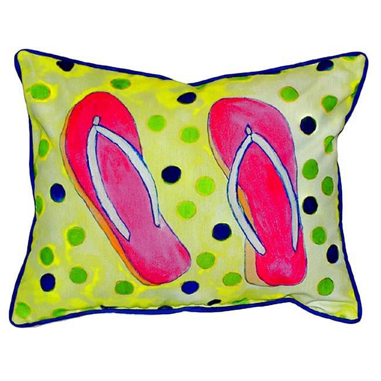 16 x 20 in. Flip Flops Large Indoor & Outdoor Pillow