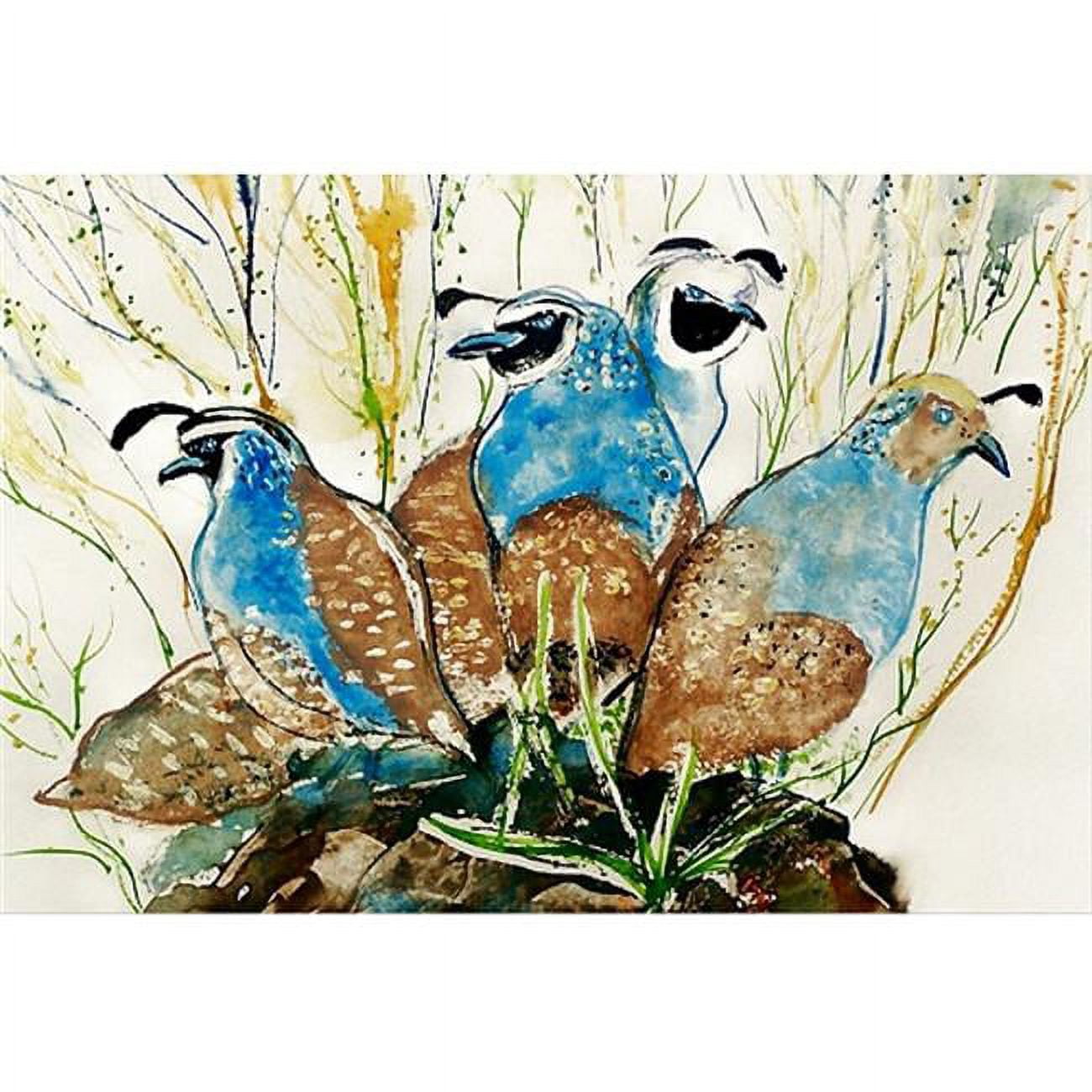 18 x 26 in. Partridges Door Mat