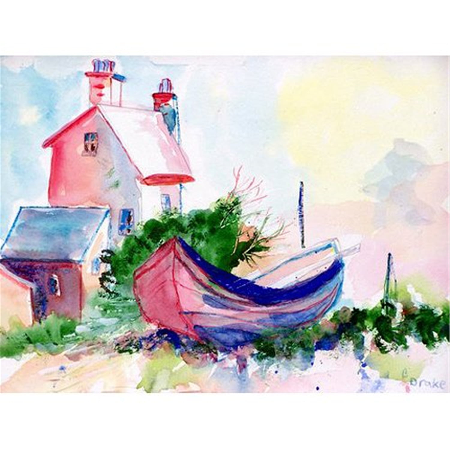 18 x 26 in. Boat & House Door Mat