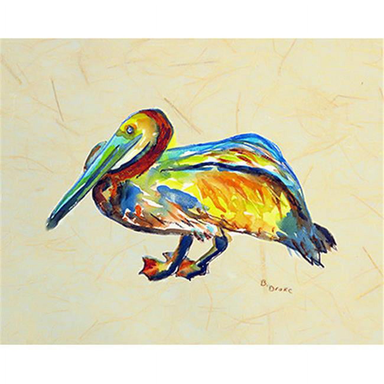 18 x 26 in. Gertrude Pelican B Door Mat