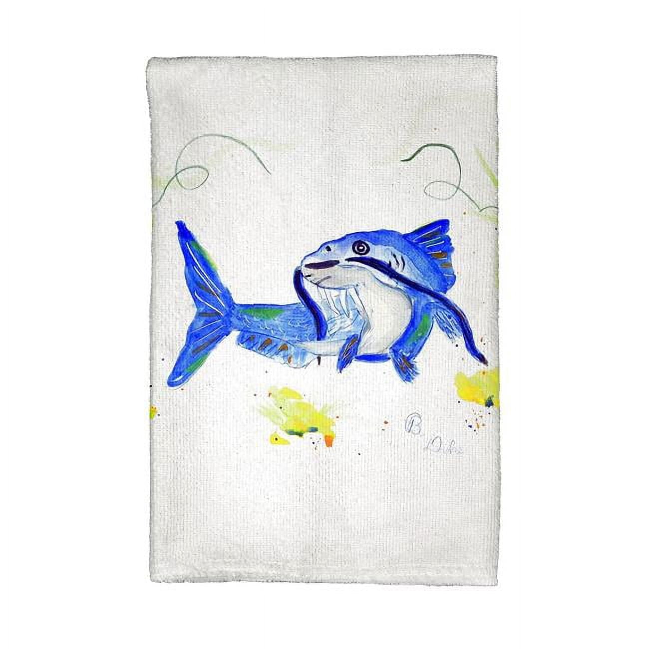 Picture of Betsy Drake KT741 Betsys Catfish Kitchen Towel