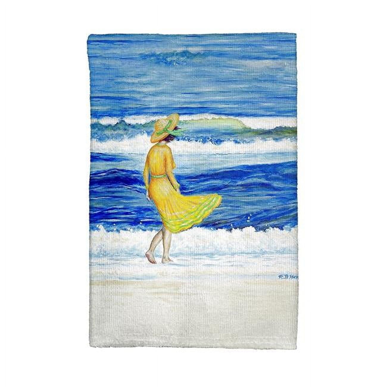 Picture of Betsy Drake KT889 Rough Surf Kitchen Towel