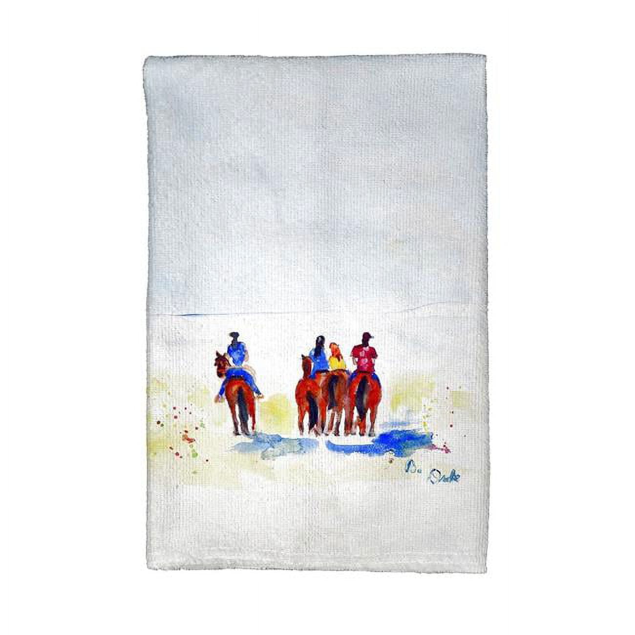 Picture of Betsy Drake KT892 Beach Riders Kitchen Towel