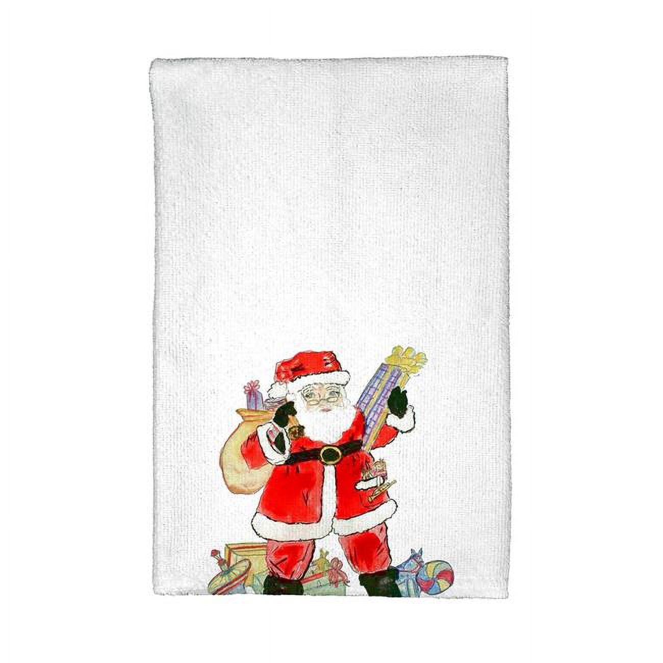 Picture of Betsy Drake KT902 Santa Kitchen Towel