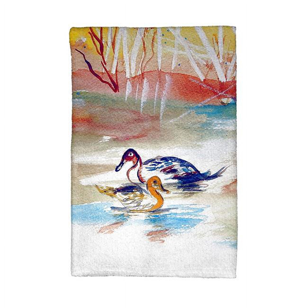 Picture of Betsy Drake KT1016 Redhead Pair Kitchen Towel