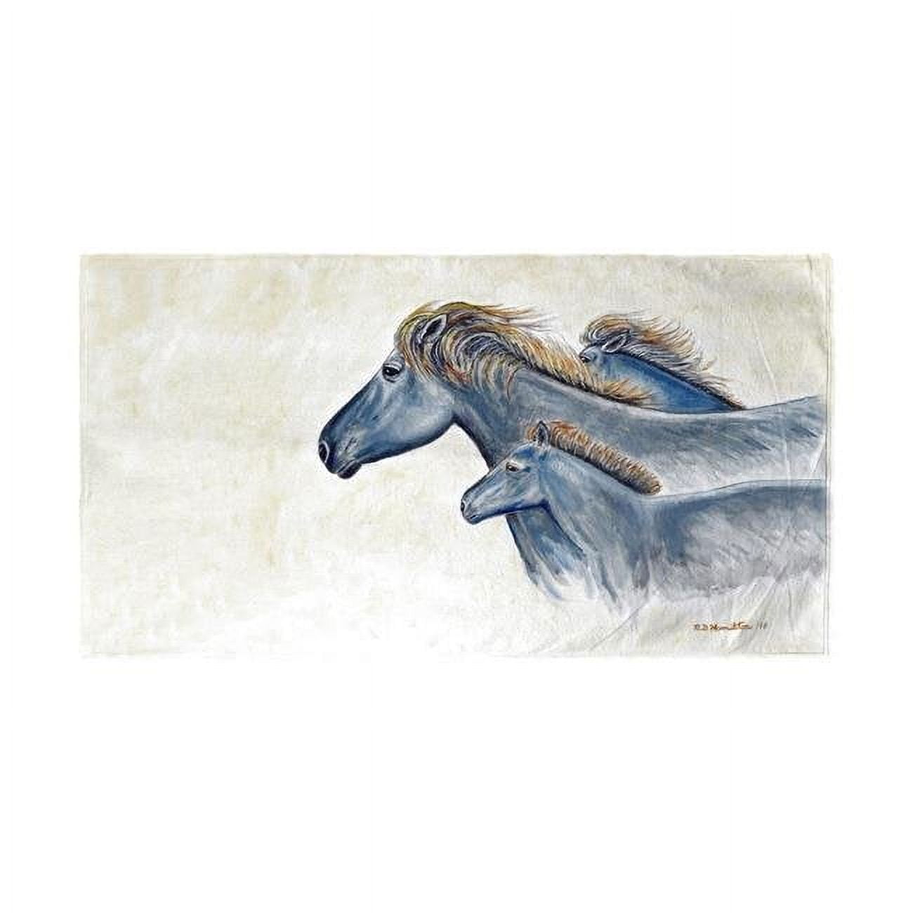 BT1019 Wild Horses Beach Towel