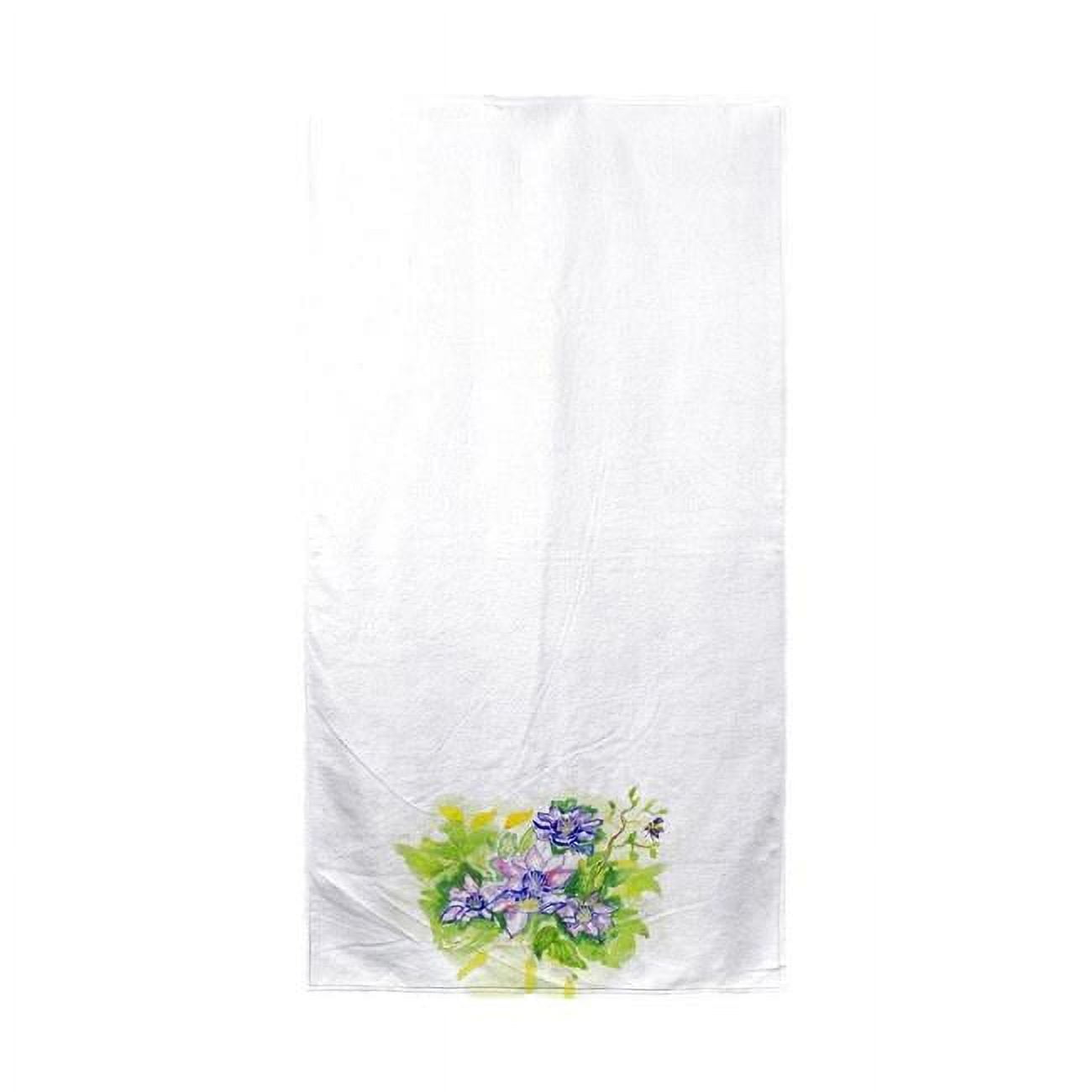 Clematis Beach Towel