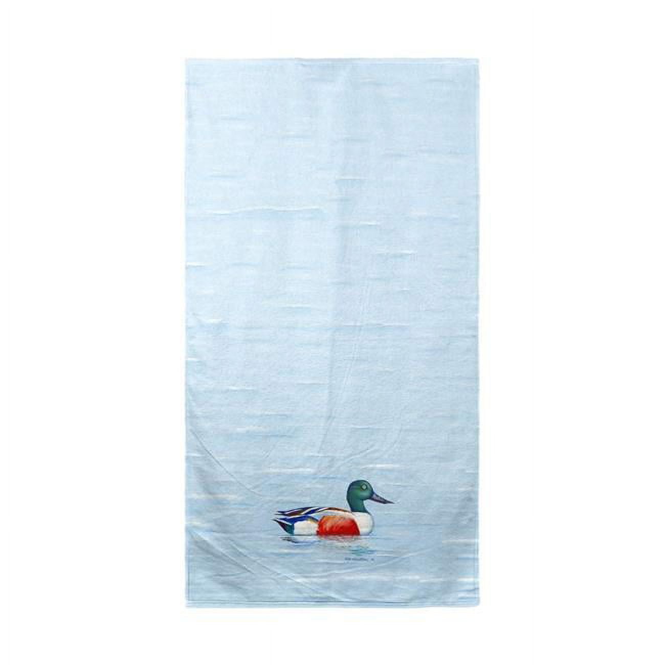 Northern Shoveler Beach Towel