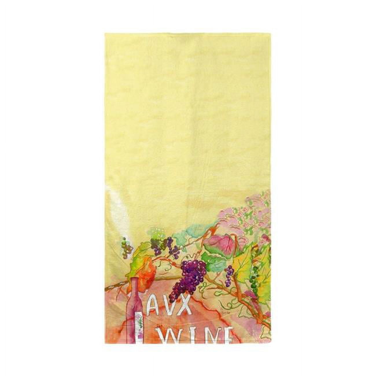 BT600 Wine & Grapes Beach Towel