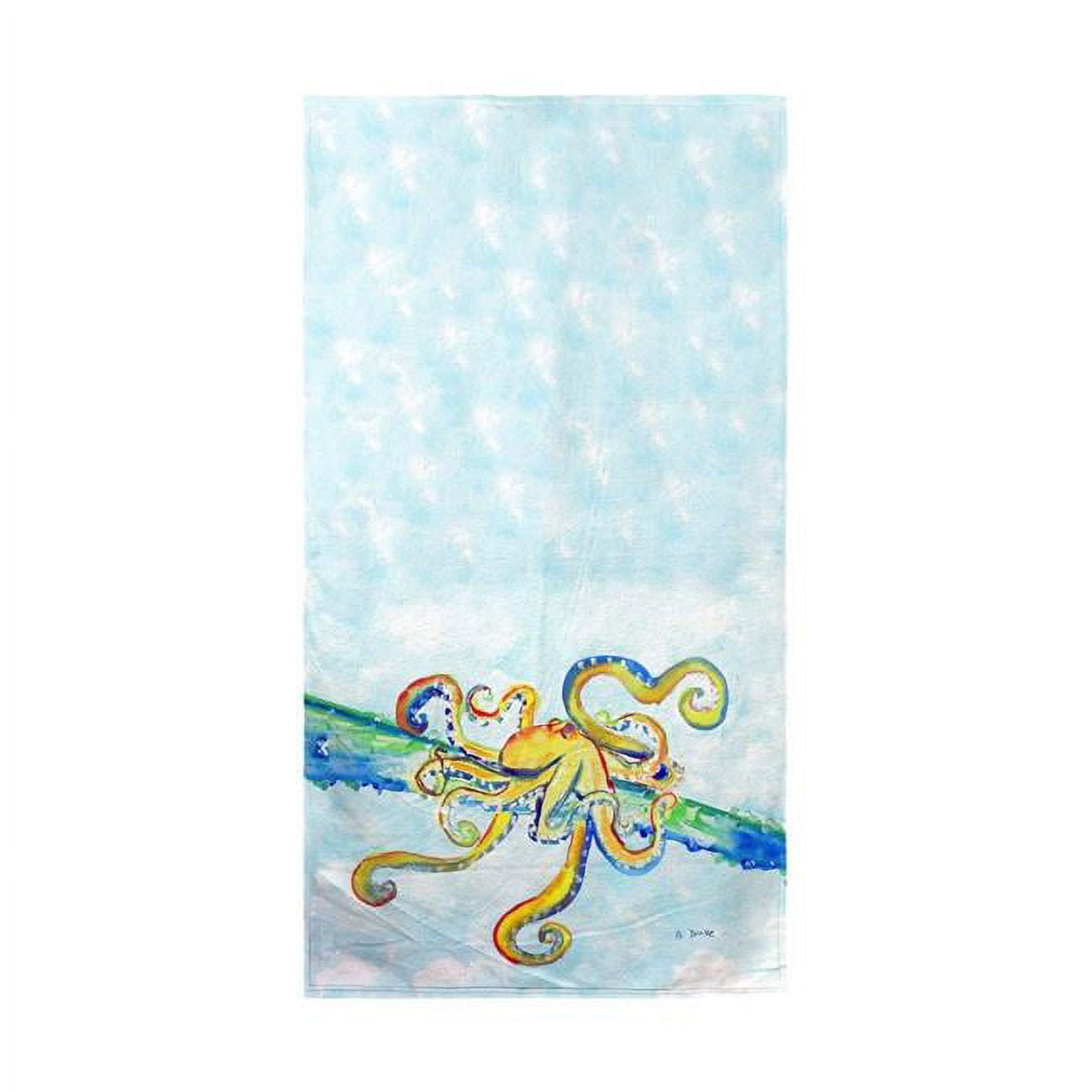 Crazy Octopus Beach Towel -  LRL, LR2828941