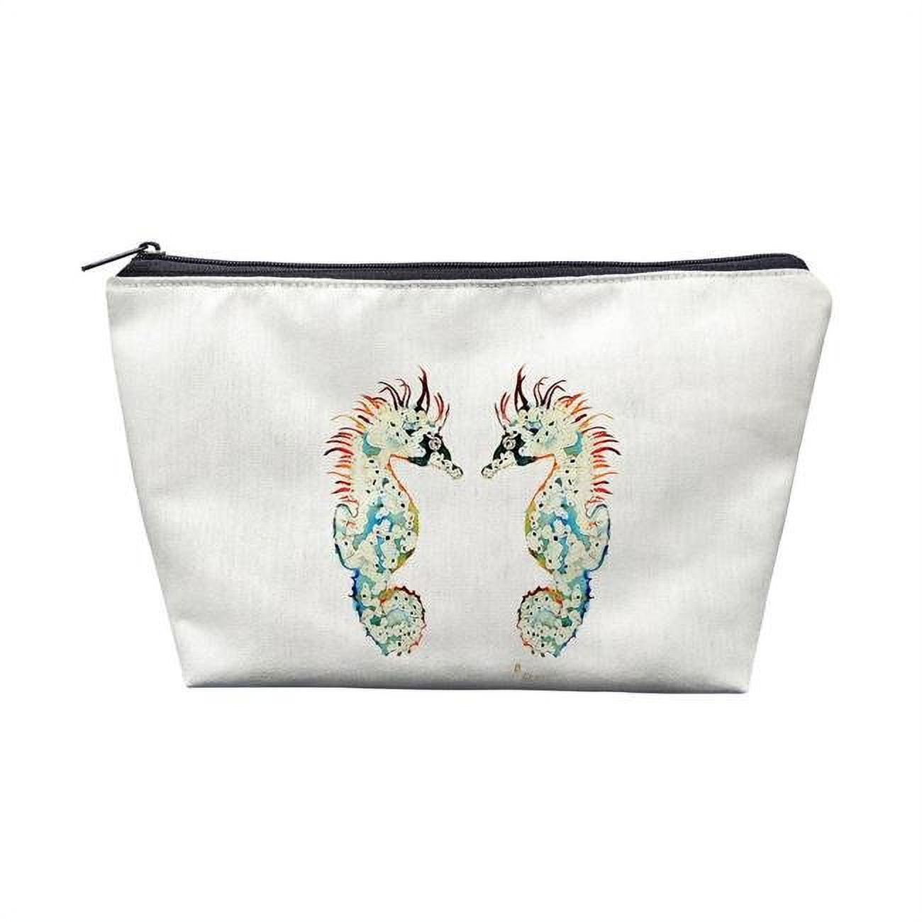8.5 x 6 in. Betsys Seahorses Pouch