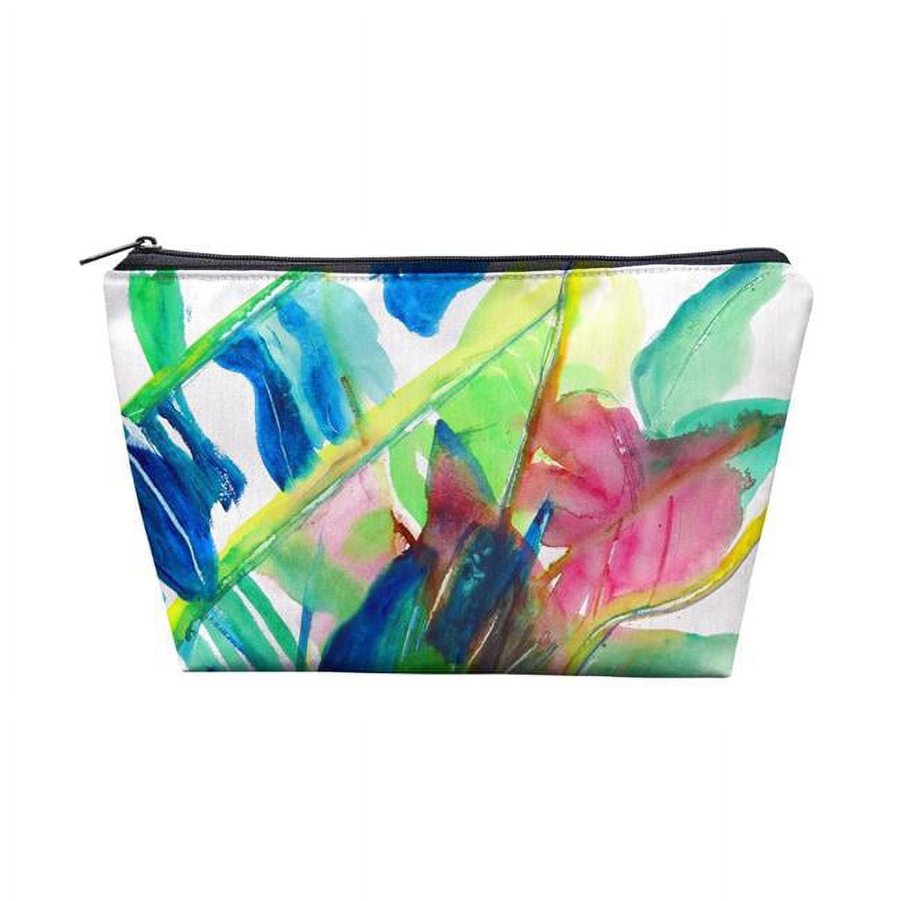 8.5 x 6 in. Pink Palms Pouch