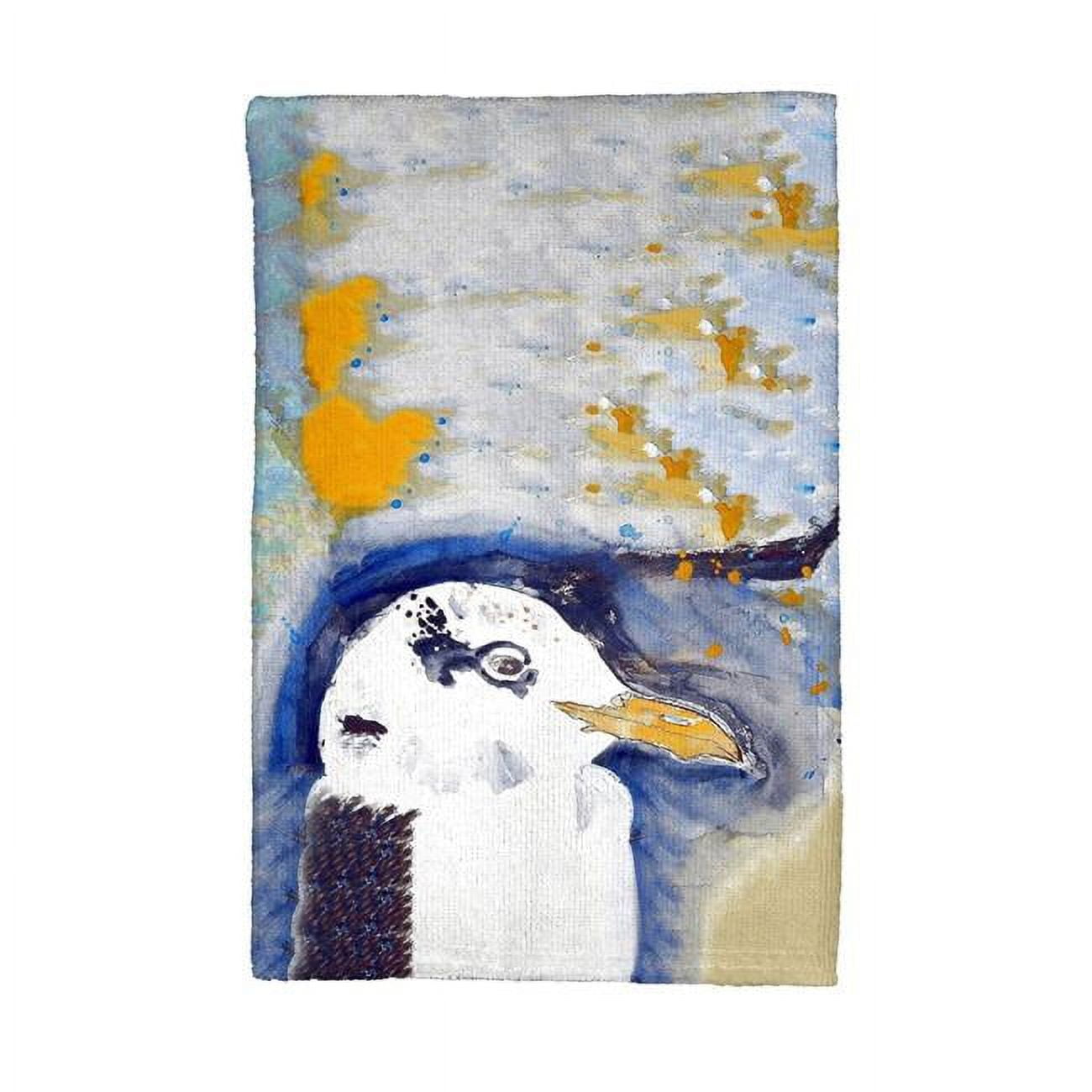 Picture of Betsy Drake KT293 Gull Portrait Right Kitchen Towel