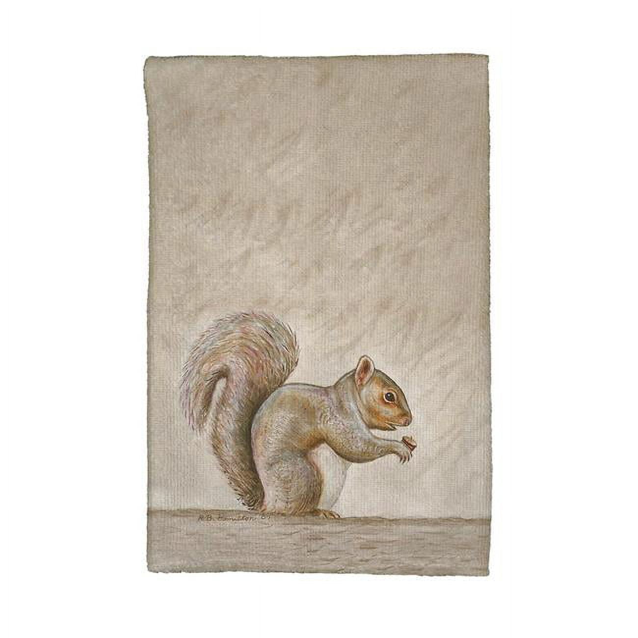 Picture of Betsy Drake KT314 Squirrel Kitchen Towel