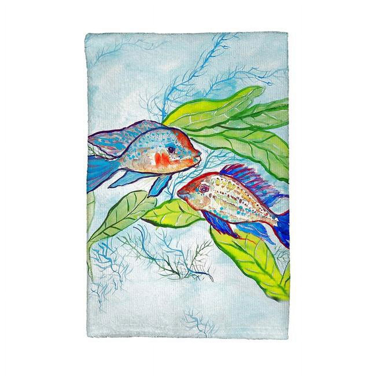 Picture of Betsy Drake KT642 Pair of Fish Kitchen Towel