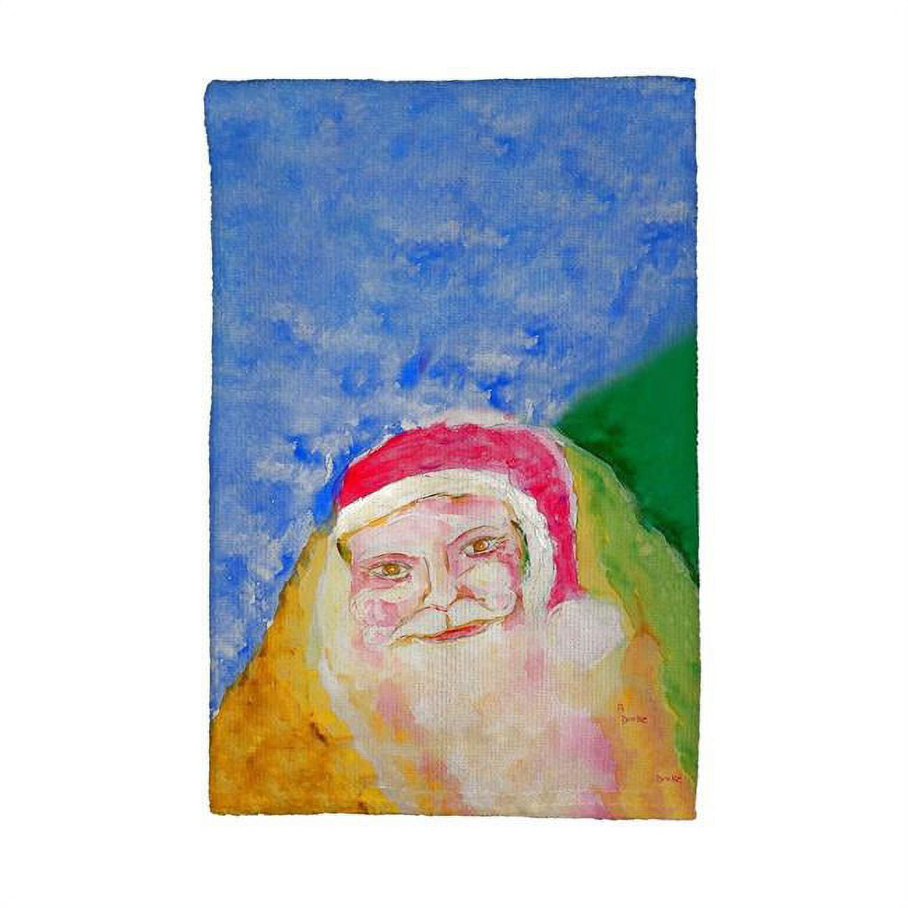 Picture of Betsy Drake KT909 Santa Face Kitchen Towel