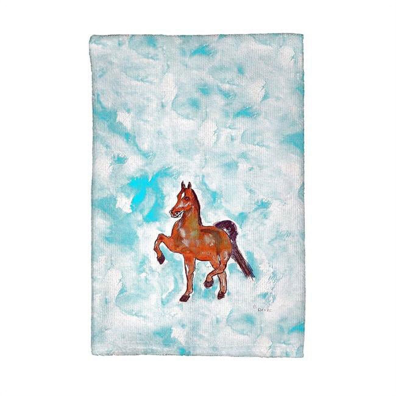 Picture of Betsy Drake KT943 Dancing Horse Kitchen Towel