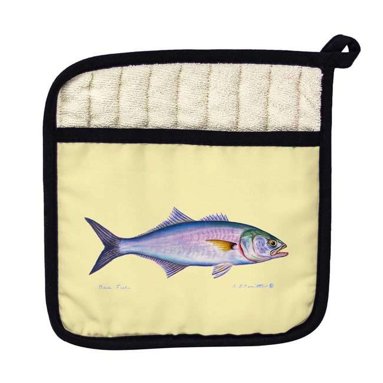 Picture of Betsy Drake PT007A Multi Fish A Pot Holder