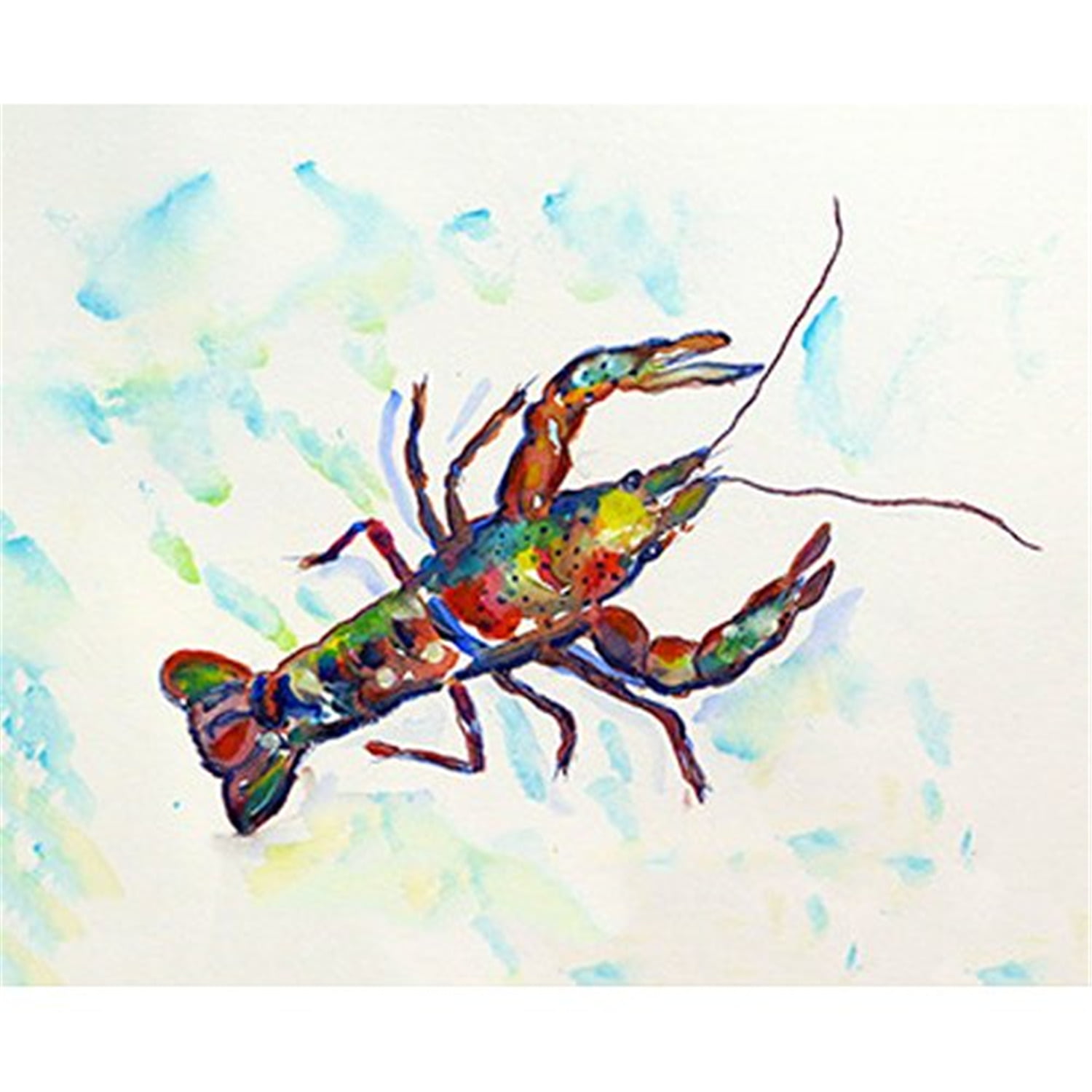 18 x 26 in. Crayfish a Door Mat