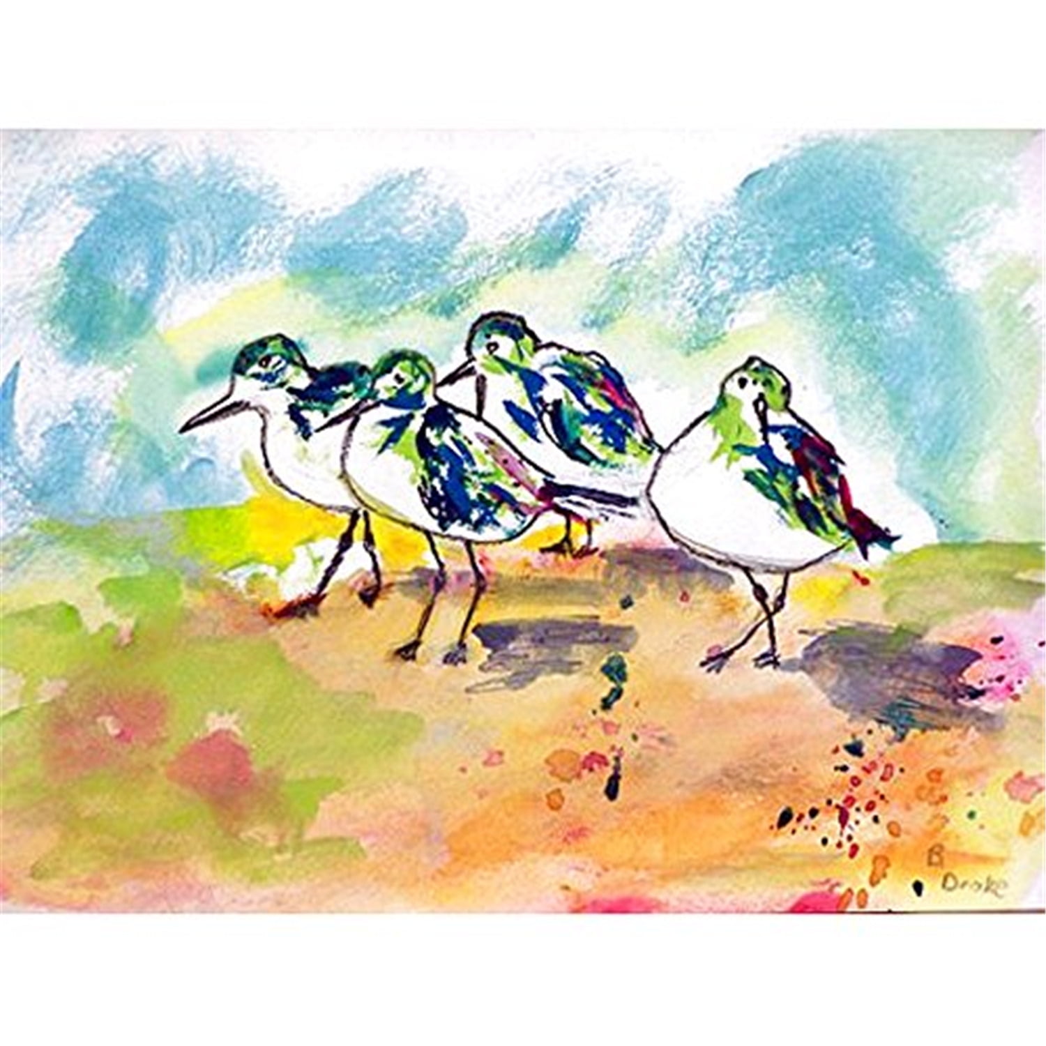 Sanderlings Place Mat - Set of 4