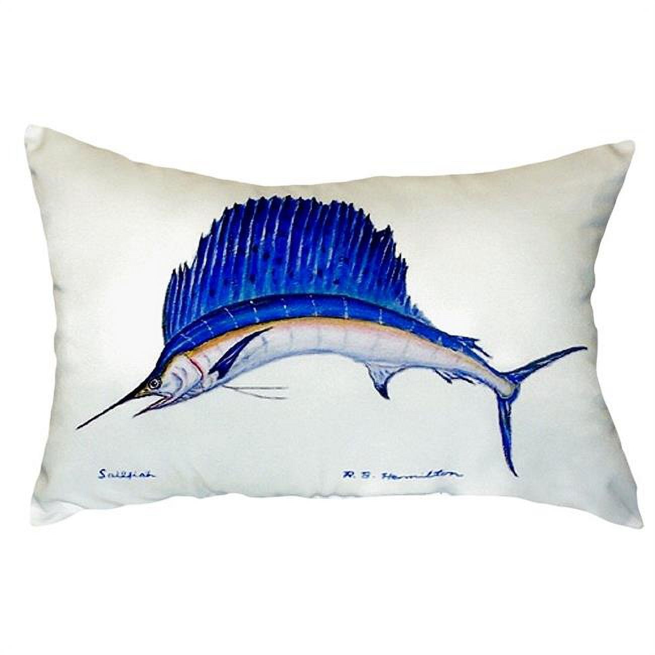 16 x 20 in. Sailfish No Cord Pillow
