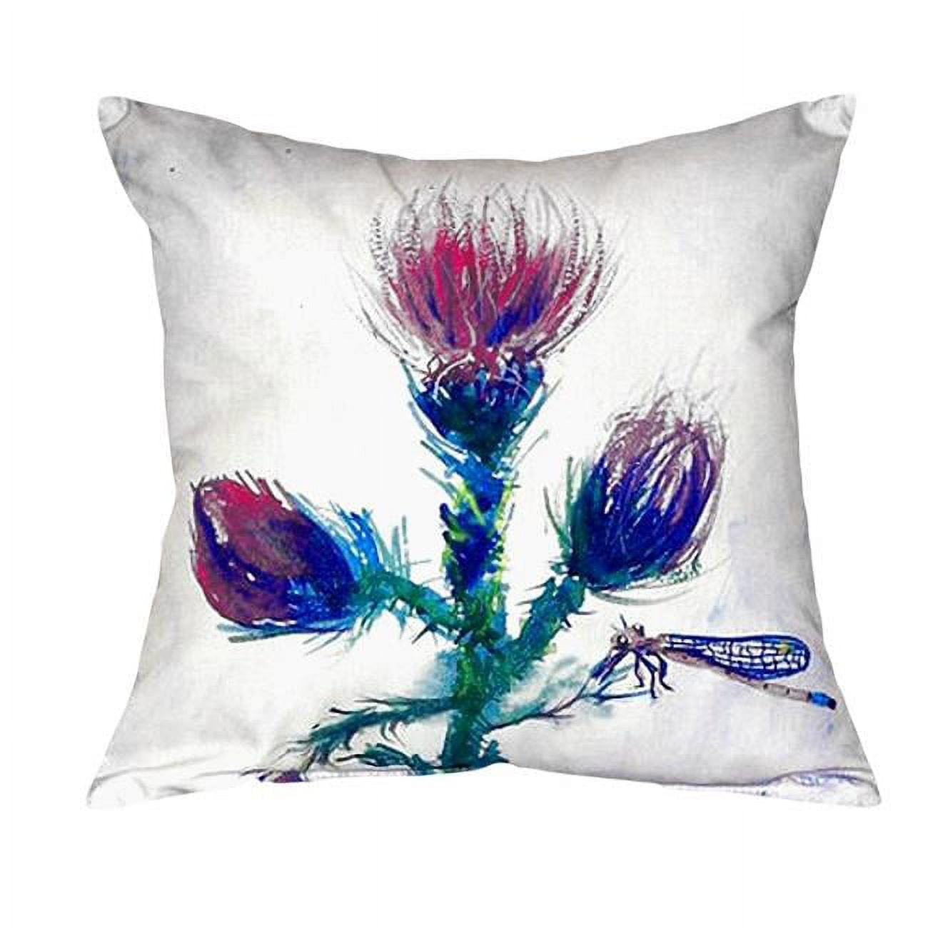 18 x 18 in. Thistle No Cord Pillow