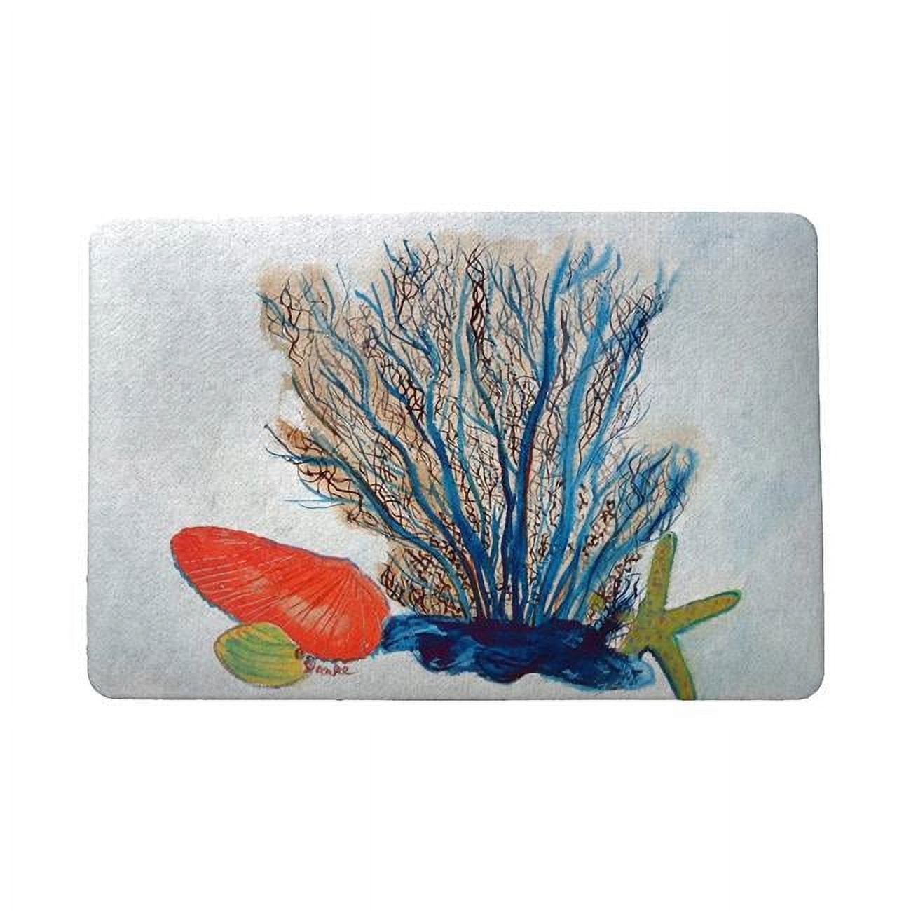 18 x 26 in. Coral & Shells Door Mat