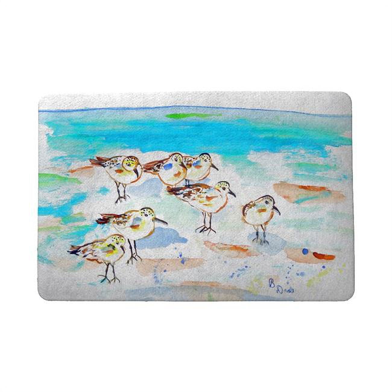 18 x 26 in. Seven Sanderlings Door Mat