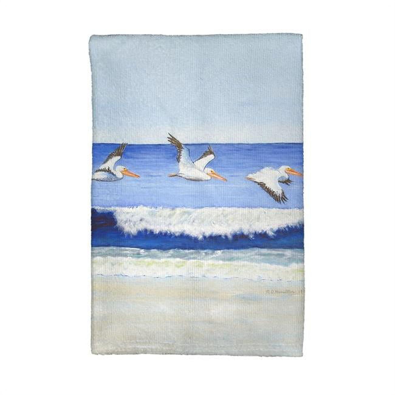 Picture of Betsy Drake KT1076 Skimming the Surf Kitchen Towel
