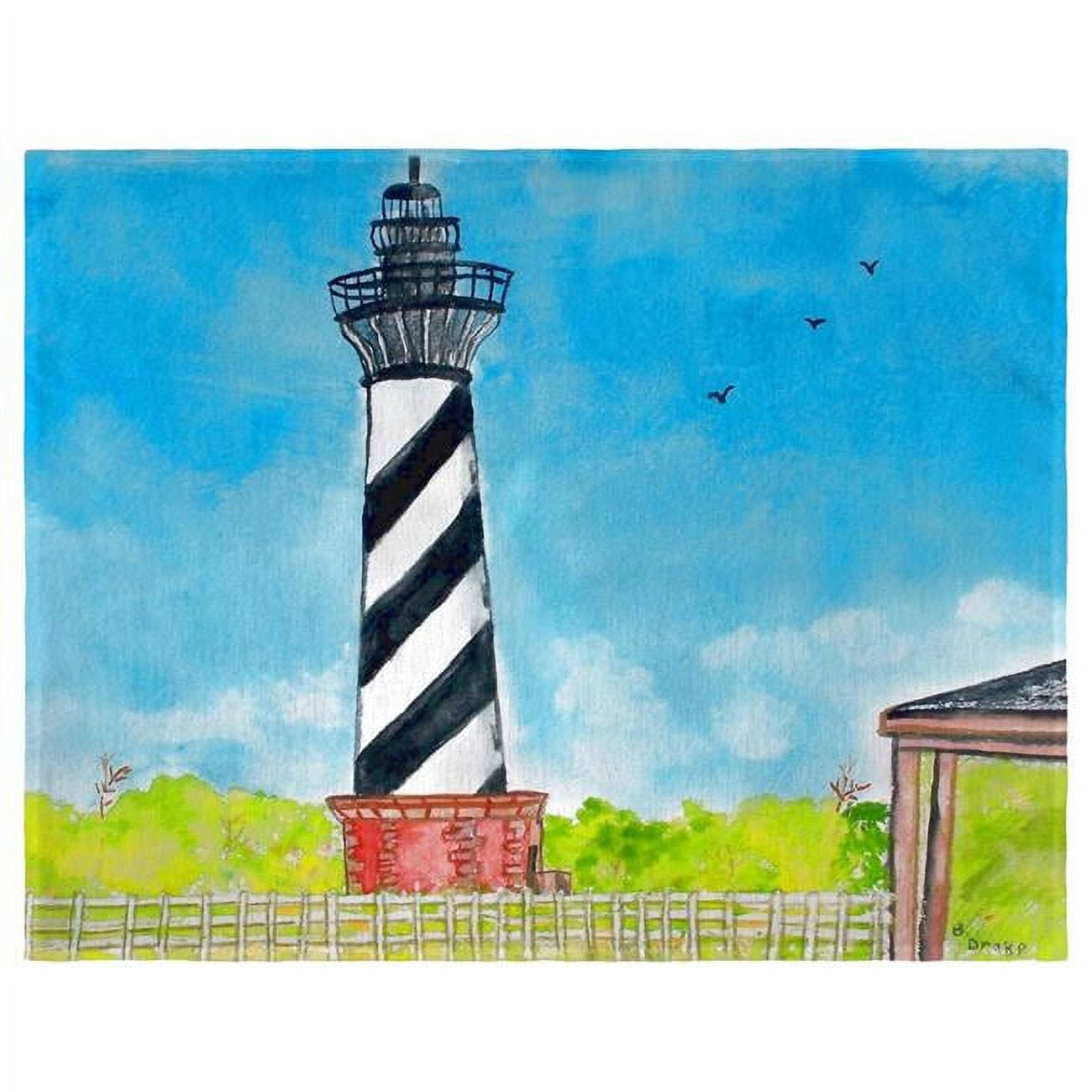Picture of Betsy Drake PM1068 Hatteras Lighthouse Place Mat - Set of 4