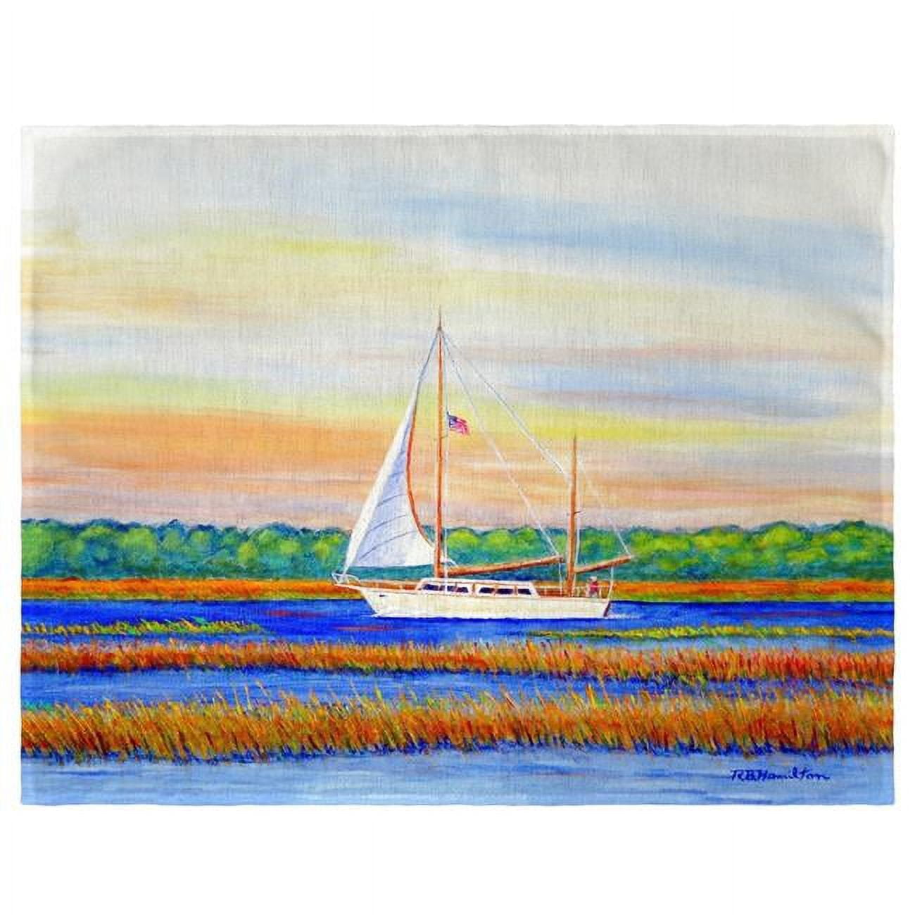 Picture of Betsy Drake PM1075 Marsh Sailing Place Mat - Set of 4