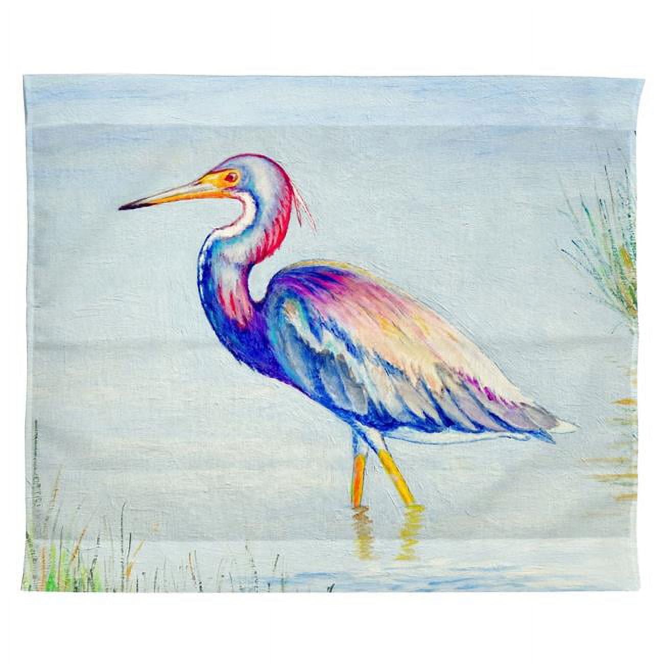 24 x 30 in. Tri-Colored Heron Wall Hanging