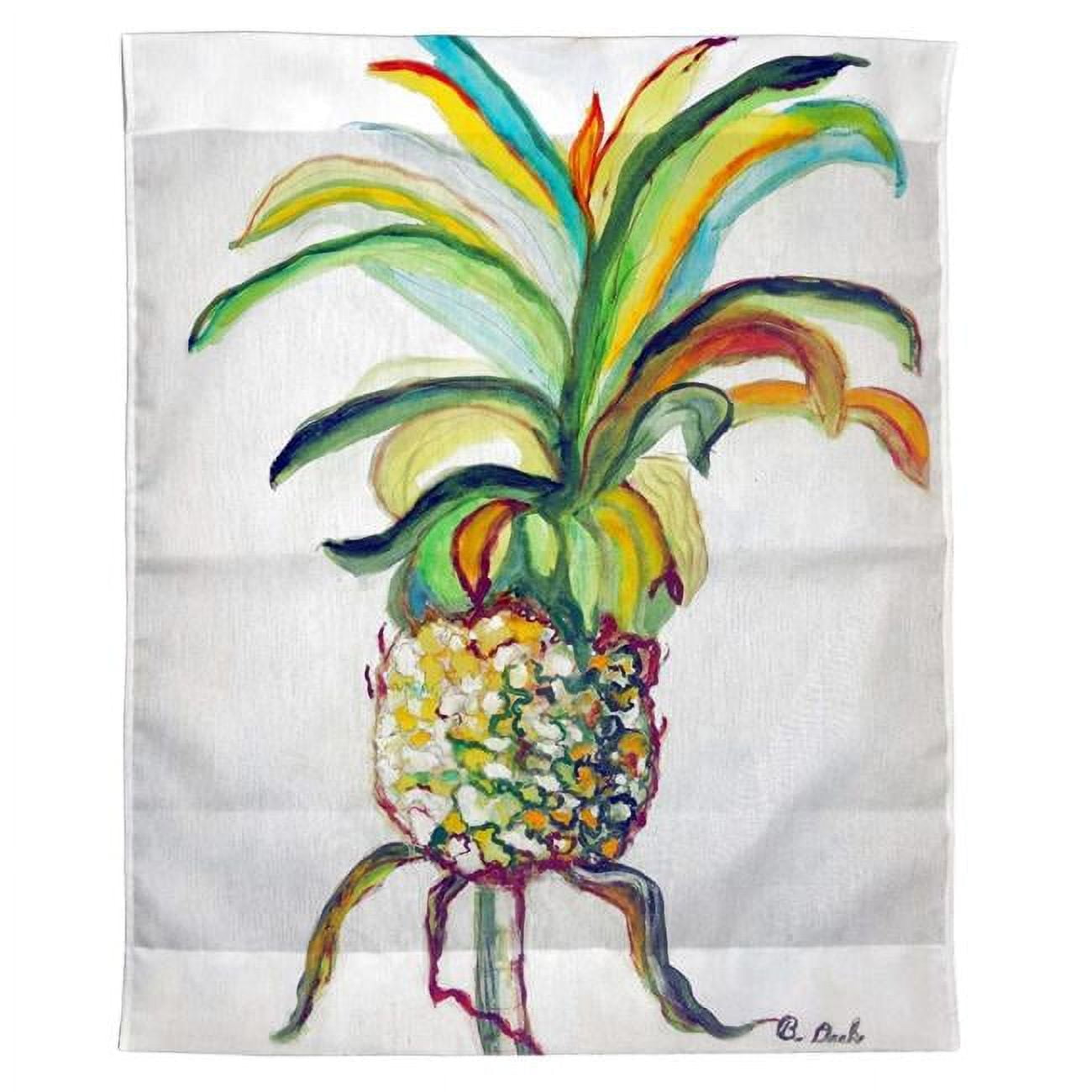 24 x 30 in. Colorful Pineapple Wall Hanging