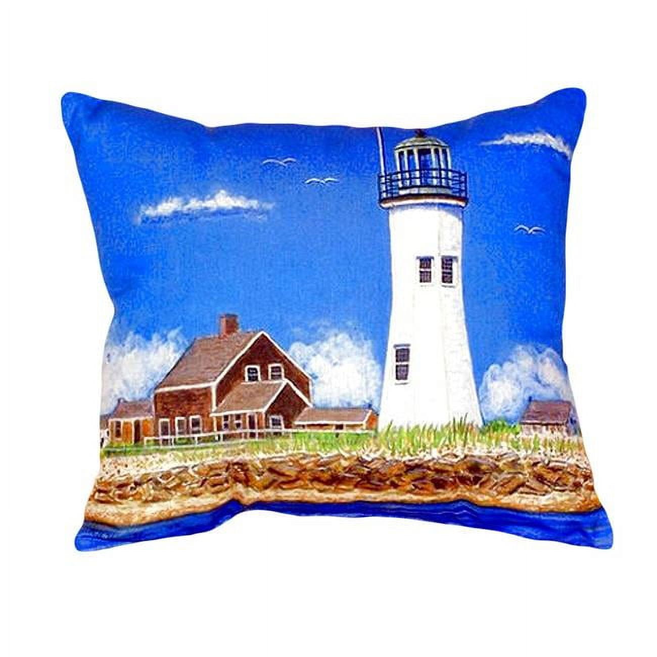 16 x 20 in. Scituate Ma Lighthouse No Cord Pillow